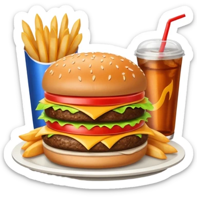 Sonic restaurant meal sticker