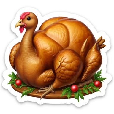 Peru de natal sticker