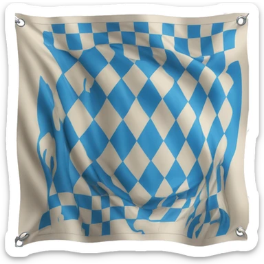 Flag of bavaria sticker