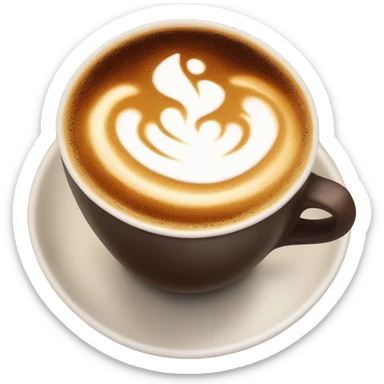 Coffe sticker