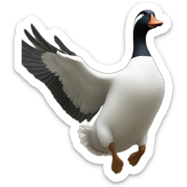 wild goose chase sticker