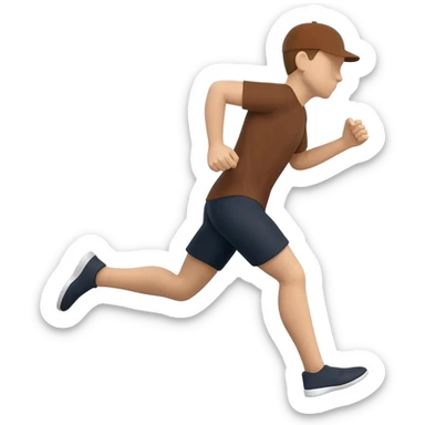 running sticker