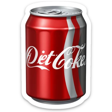Tin diet Coke emoji sticker