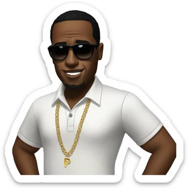 P Diddy  sticker