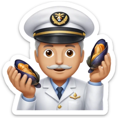 I glycobiochemistry professor who wants to be a captain of the mussel farm  sticker