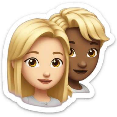 Lili and Lilon sticker