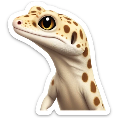 Leopard gecko sticker