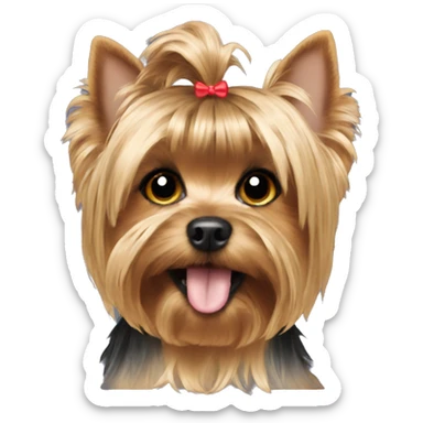 Yorkie swiftie sticker