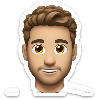 nino futbolista del atletico de madrid sticker