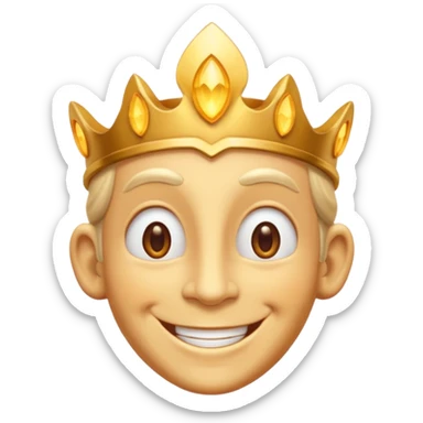 Lumiere with face sticker