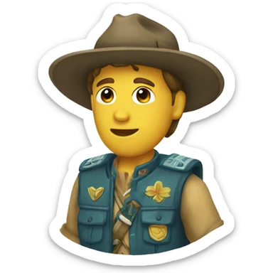 Pañuelo scout sticker