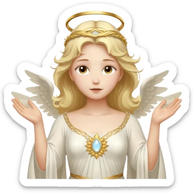 greek mythodology angel sticker