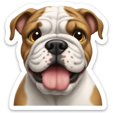 Bulldog sticker