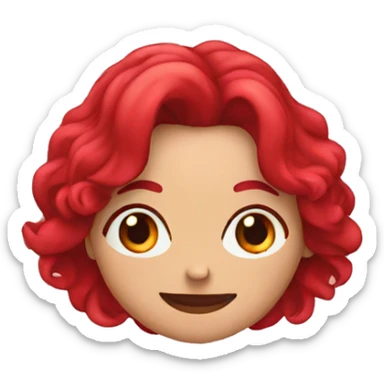 corazon rojo sticker