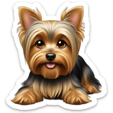 Yea cup yorkie  sticker