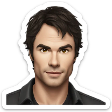 Ian somerhalder sticker