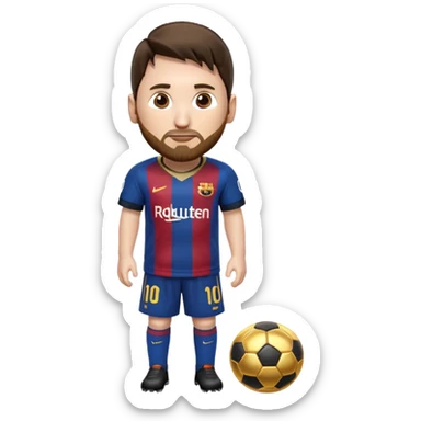 Messi yazısı sticker