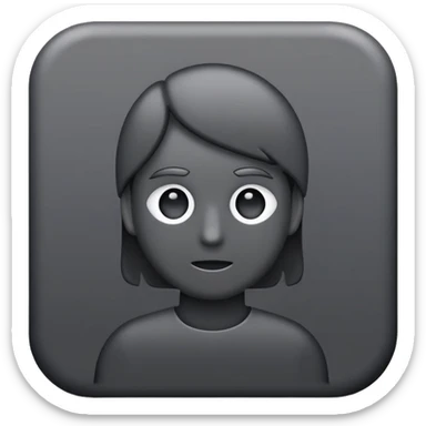 user icon, picture placeholder, dark grey sticker