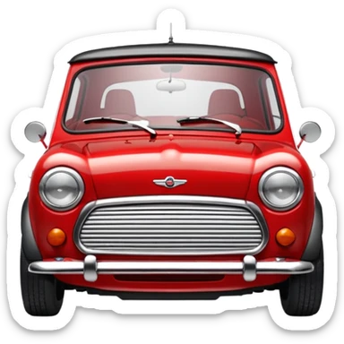 Austin mini sticker