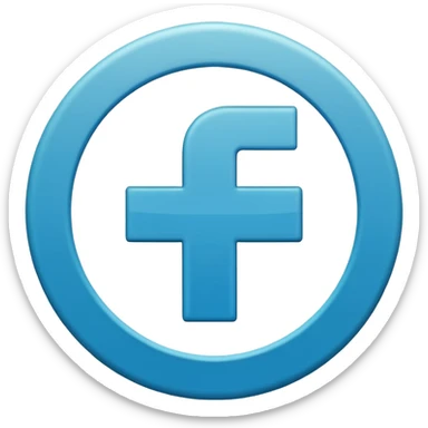 a plus sign enclosed in a circle, clear and bold sticker