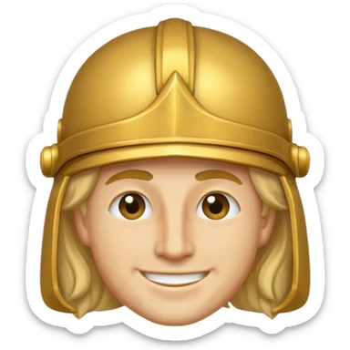 Alexander the great emoji sticker