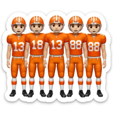 University of Texas football  sticker