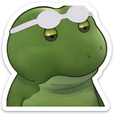 meditating poop emoji sticker