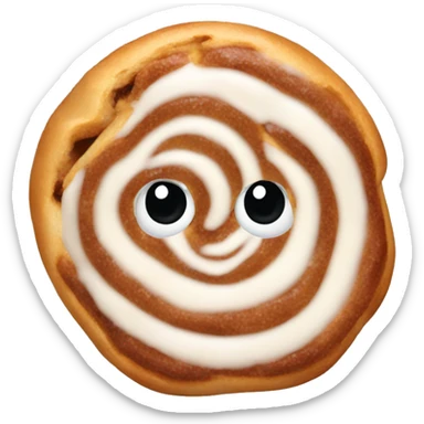 cinnamon roll sticker