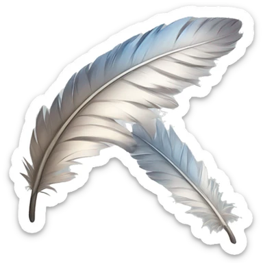 Feathers of an angel  sticker