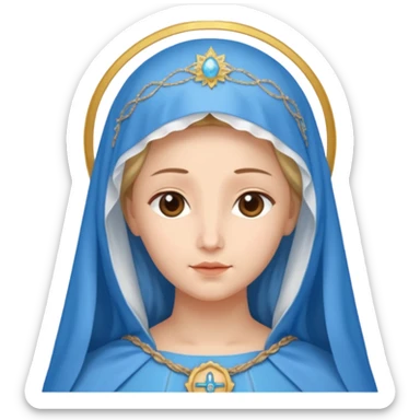Virgen maria sticker