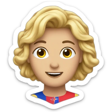 Eurovision heart sticker