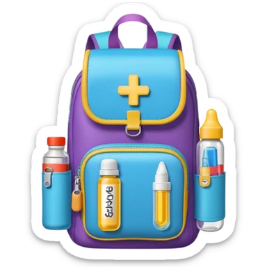 EpiPen in backpack purse not brown different EpiPen sticker
