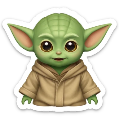 🥺+baby yoda sticker