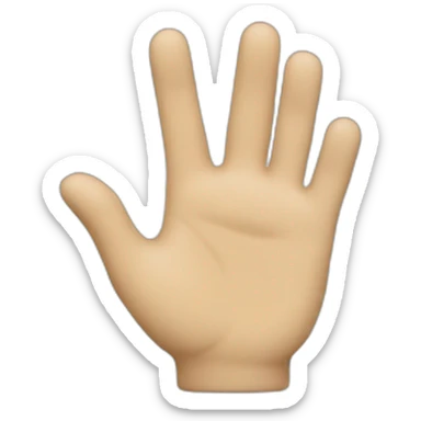 good job hand sticker