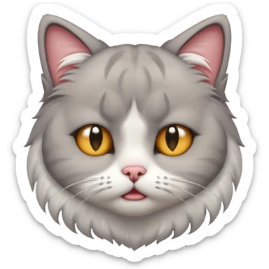 Ağlayan kedi sticker