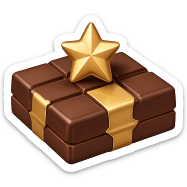 5 star chocolate as genmoji sticker