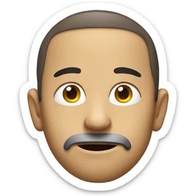 someone sighing sticker