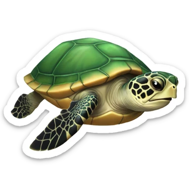 sea turtle sticker