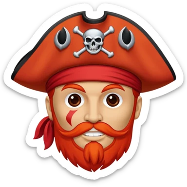 Tampa bay buccaneers bucco Bruce logo sticker