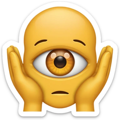 se frotte les mains avec un regard malicieux sticker