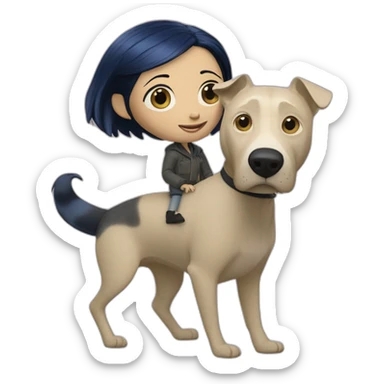 coraline jones laika sticker