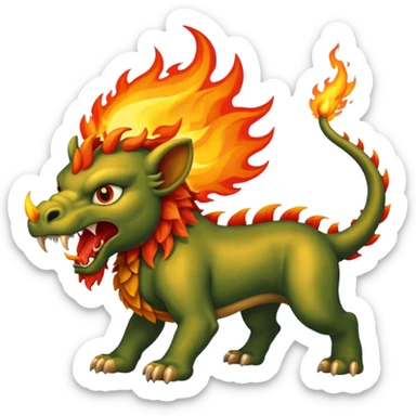 Chimera sticker