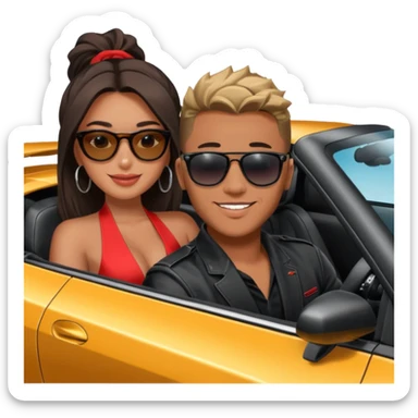 Spotted in Mexico celeb couple josh king jetset madrid the millionaire internet celebrity panel rank founder and instagram model girlfriend Tefi in Nissan GTR  sticker