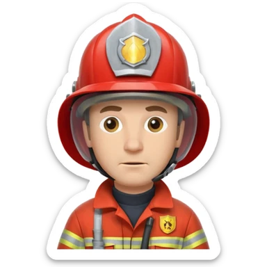 fireman sticker
