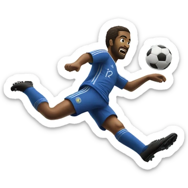 Soccer Bicycle Kick sticker