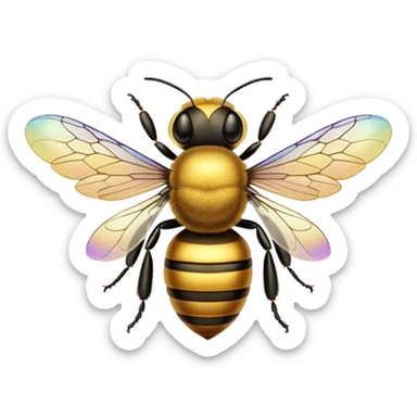 queen bee sticker
