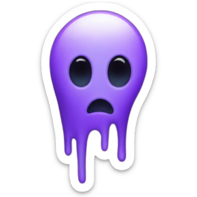 entity ghost purple sticker