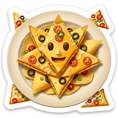 nachos sticker