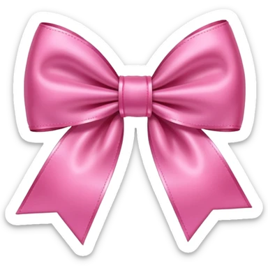 Laço rosa appo sticker