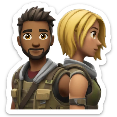 Fortnite chapter 1 sticker